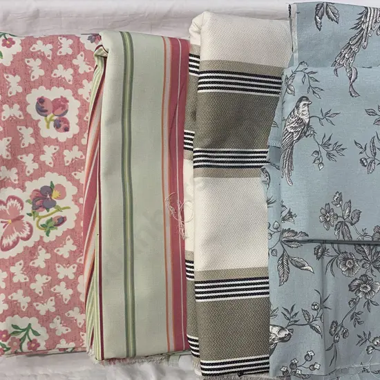 Six Various Material Pieces