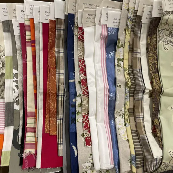 Box Qty of Various Fabric Samples