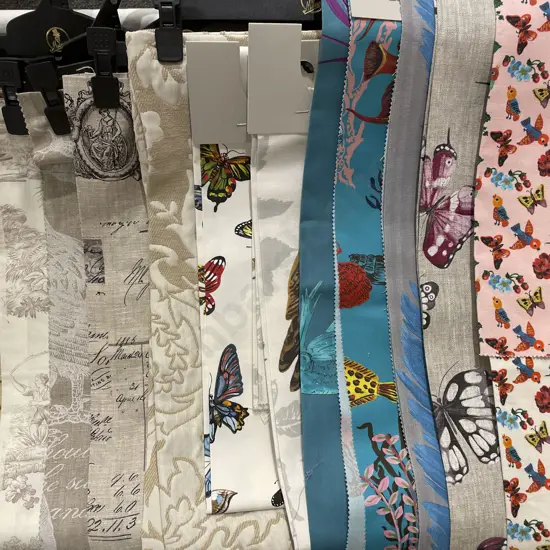 Box Qty of Hangered Fabric Samples