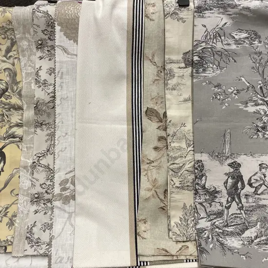 Box Qty of Hangered Fabric Samples