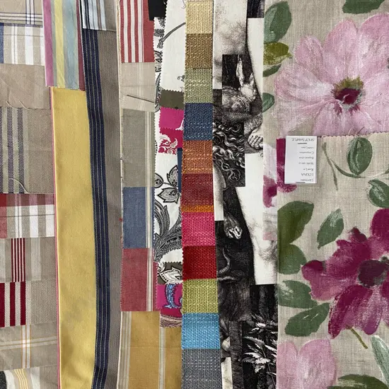 Box Qty of Hangered Fabric Samples