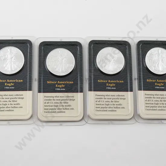 US 2000 Unic Silver American Eagle Dollar x6