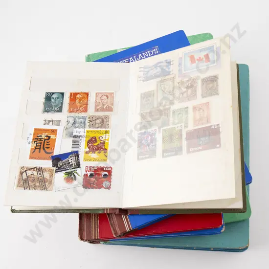 Seven Stock Book Albums