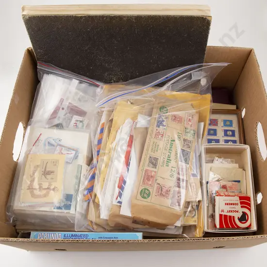 Qty Postage Histories and Assorted