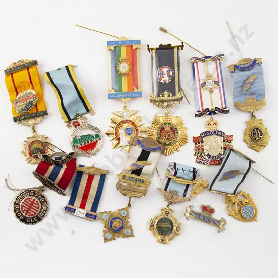 Selection Various Masonic Lodge Medals