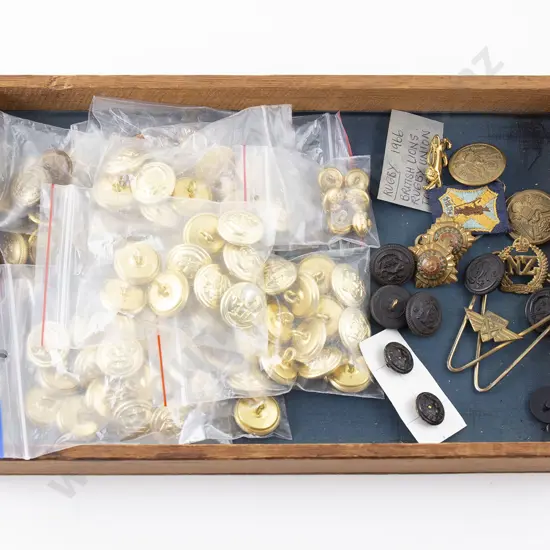 Qty New Mainly Naval Buttons