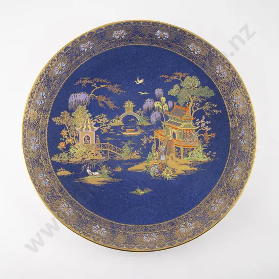 Carlton Ware Bleu Royale Charger