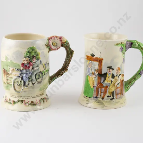Two Crown Devon Musical Mugs