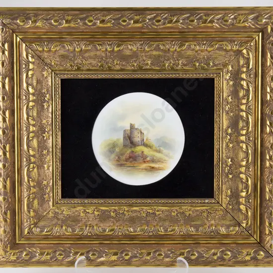 Royal Worcester Circular Plaque