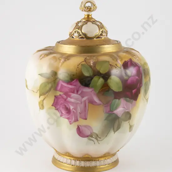 Royal Worcester Vase and Cover