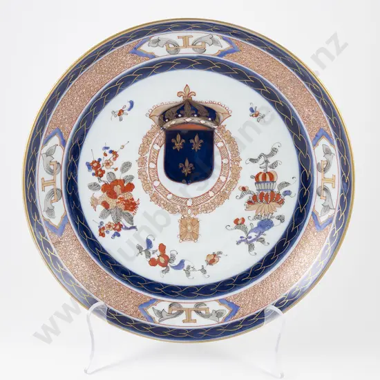 Possible Samson of Paris Armorial Dish