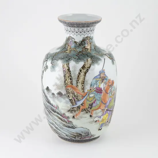 C20th Cantonese Vase
