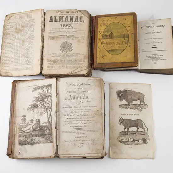 Four Antique Volumes