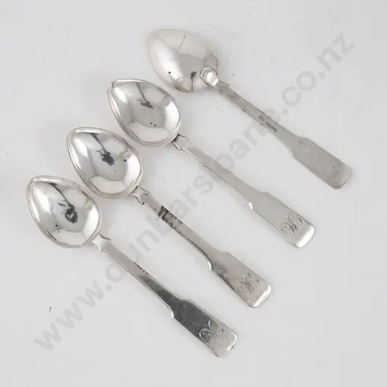 Three NZ S/S Teaspoons by W H Nettleship Wanganui
