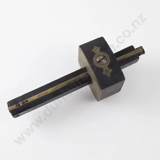 From the Family Studio of Anton Teutenberg: Rosewood Brass Inlaid Scribe