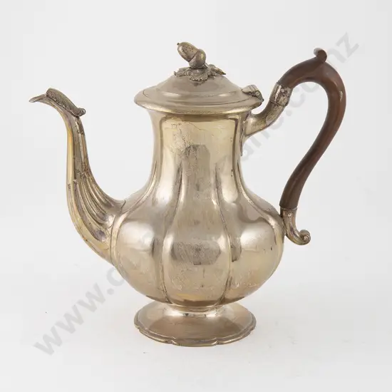 Early Victorian S/S Coffee Pot
