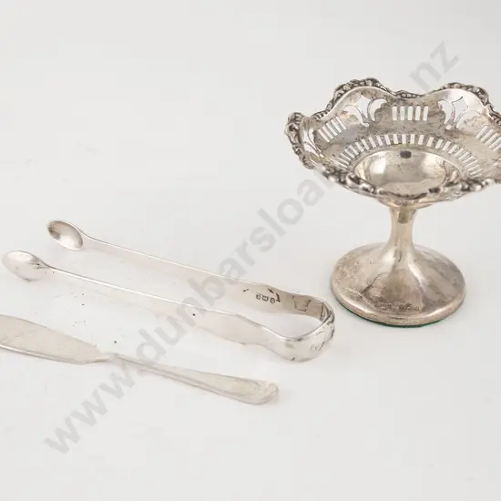 Pair Of Geo III S/S Sugar Tongs