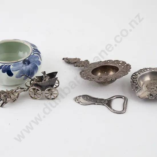 Dutch Silver Tea Strainer
