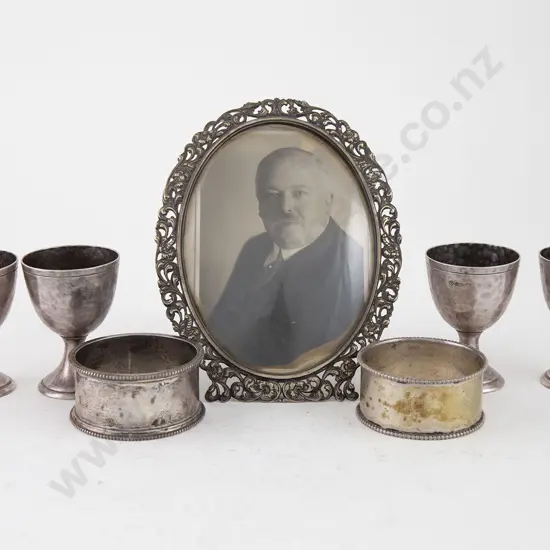 Two Dutch Silver Napkin