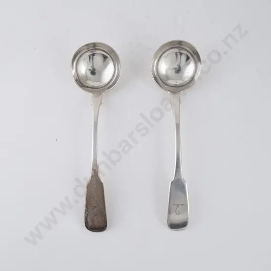 Pair Geo IV Irish S/S Sauce Ladles