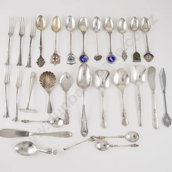 Ten Various S/S Spoons