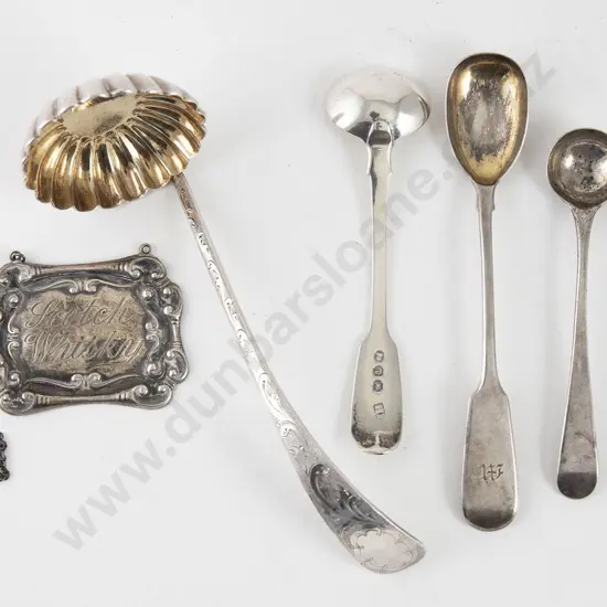 Four Various Antique S/S Spoons