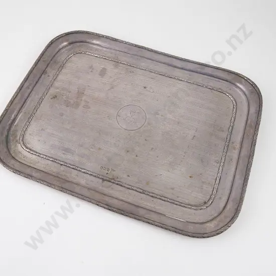 Geo V S/S Oblong Dressing Table Tray