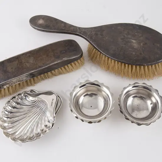 Set Four Victorian S/S Salts