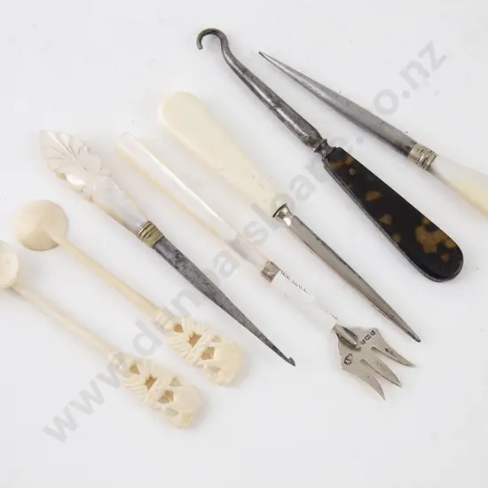 Seven Various Small Implements