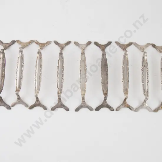 Twelve S/P Knife Rests By August Wellner & Sons