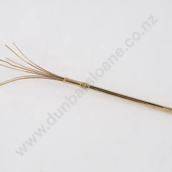 9ct Gold Swizel Cocktail Stick
