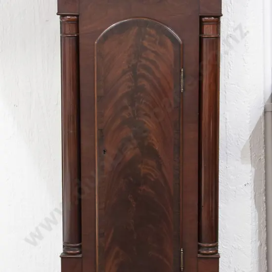 C19th Scottish Mahogany Longcase Clock