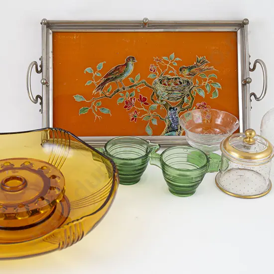 Selection Glassware on Tray