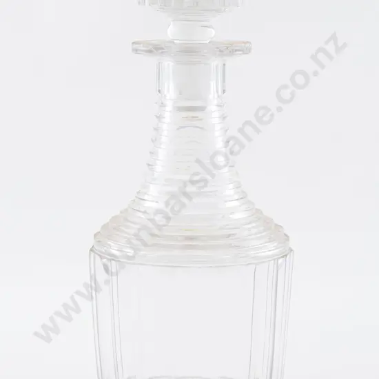 Mid C19th All Cut Glass Decanter