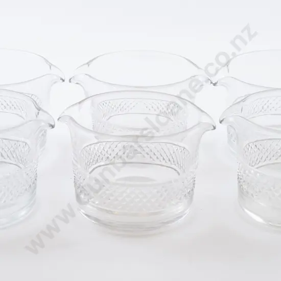 Set Six C19th Cut Glass Rinsers