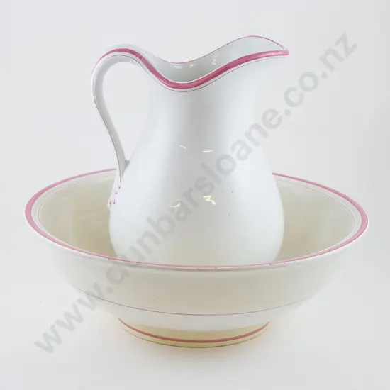 Victorian Matching Toilet Jug & Basin