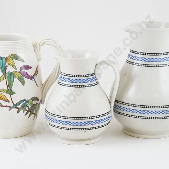 Three Mid C19th Jugs