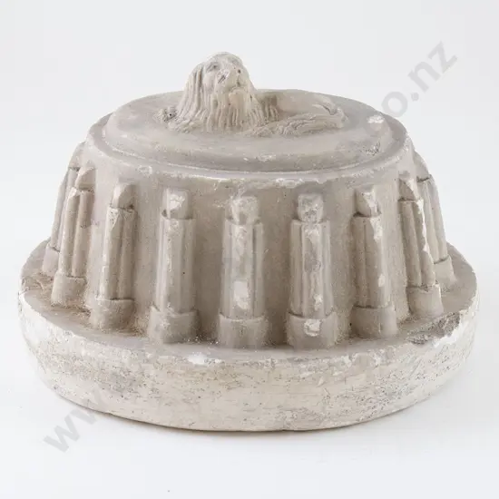 Victorian Plaster Jelly Mould Mould