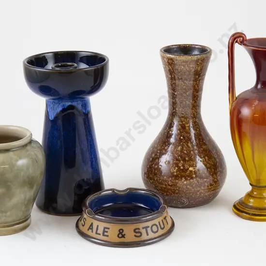 Royal Doulton & Other Pottery Vases etc (5)