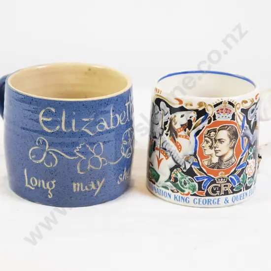 Two Royal Commemorative Mugs