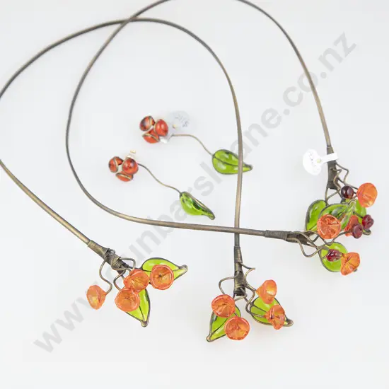 Selection of Modern Glass Jewellery