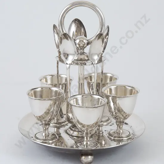 Late Victorian S/P Egg Cruet
