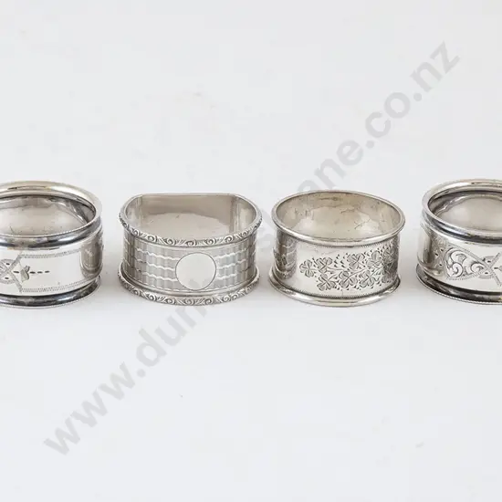 Six S/S Napkin Rings