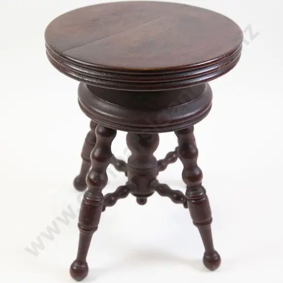 Small Revolving Piano Seat Model