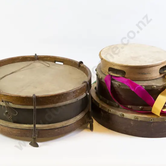 Hand Drums & Pair Castinettes