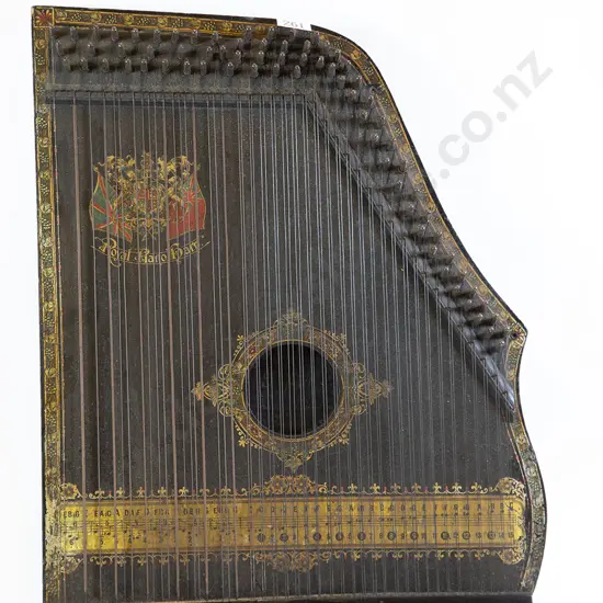 Victorian Royal Piano Harp