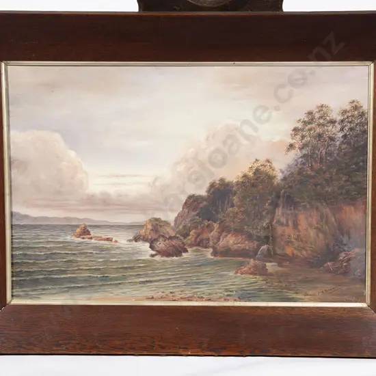 C B Youmans - Rocky Coastal Landscape