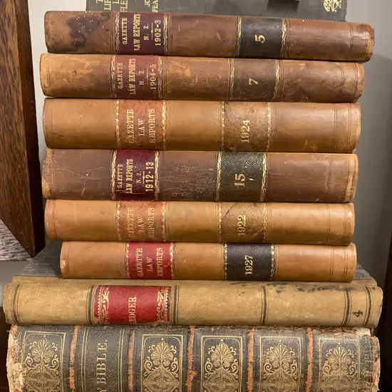 Nine Various Books