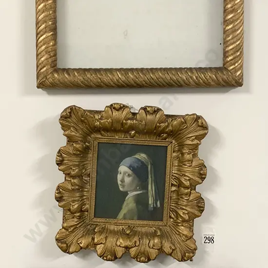 Three Victorian Gilt Frames