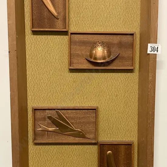 Mid C20th Copper Wall Hanging